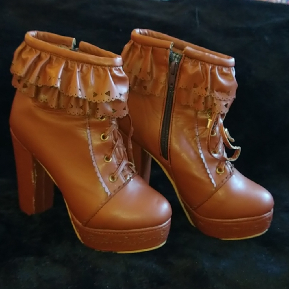 Driving Leather ankle boots